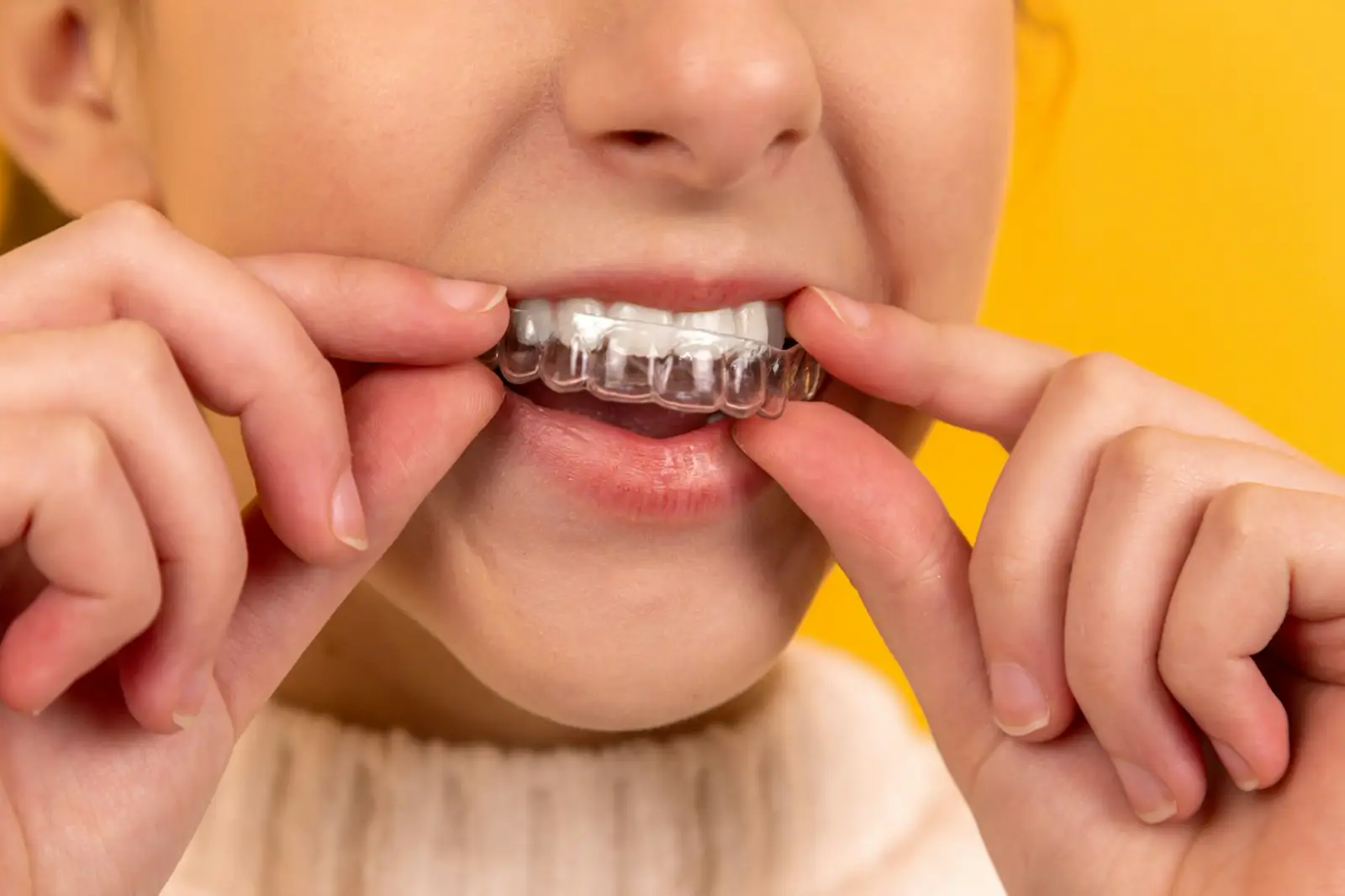 A natural smile, not a clinical photograph